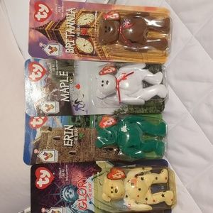 Bundle (4) McDonald's ty The Bears Collection